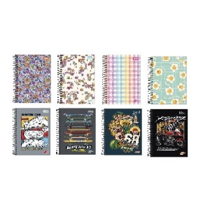 Caderno 1/4 Espiral 200 Fl Capa Dura D Mais Tilibra