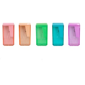 Apontador Deposito Retangular 4am Trend Pastel Ref 73001 Leo