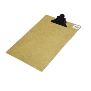 Prancheta Madeira c/Prend. Plástico