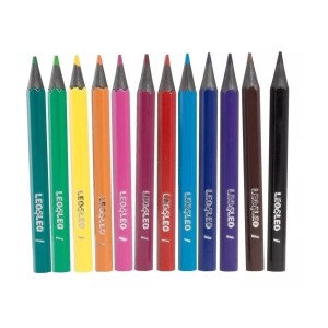 Lapis Cor 12 Cores Mini Eco Sextavadp Ref 4225 Leo