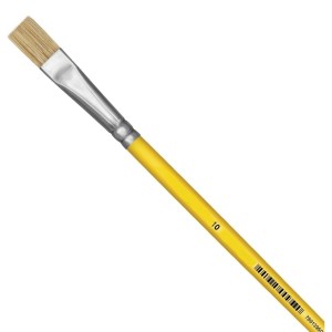 Pincel Chato Escolar N.10