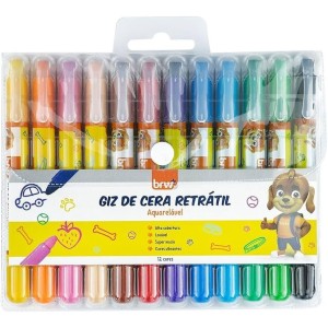 Giz Cera 12 Cores Gel BRW