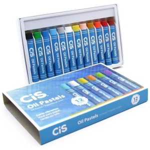 Giz Cera Oil Pastels 12 Cores Cis