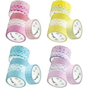 Fita Adesiva 15mmX5m Decorada Washi Tape BRW