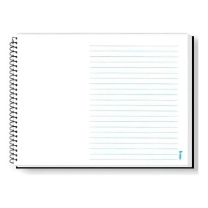 Caderno Meia Pauta Espiral 96 FL CD TAMOIO
